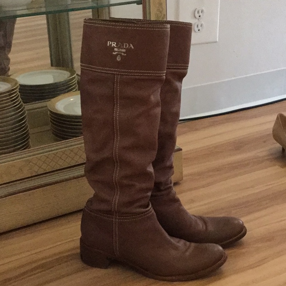 Prada Knee boots - Brown size38